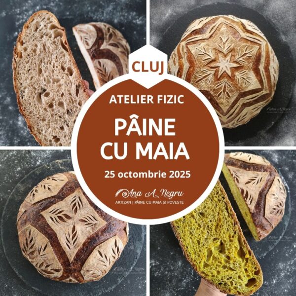 Atelier de pâine artizanală cu maia - CLUJ