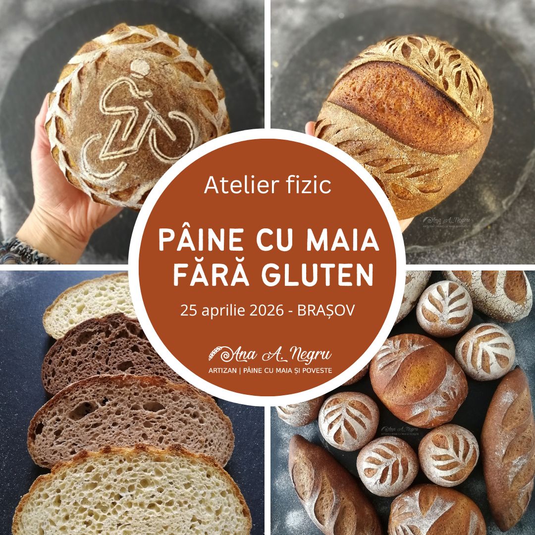 Brașov - Atelier de pâine cu maia fără gluten