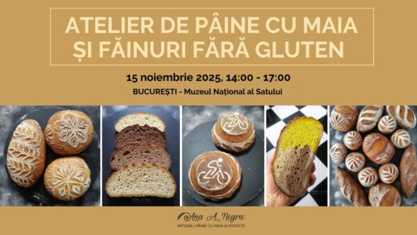 Atelier de pâine cu maia fără gluten - București