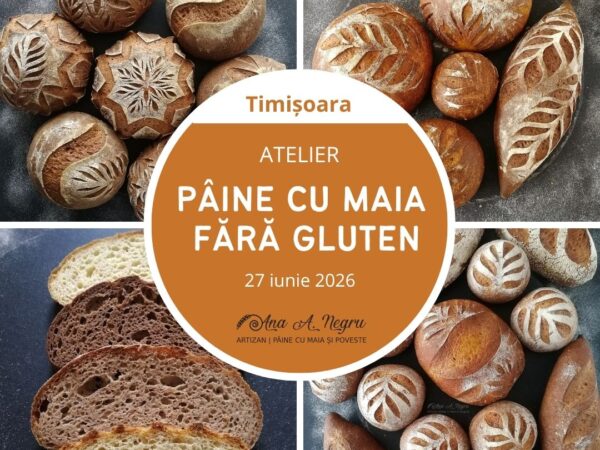 Timișoara - Atelier de pâine cu maia fără gluten