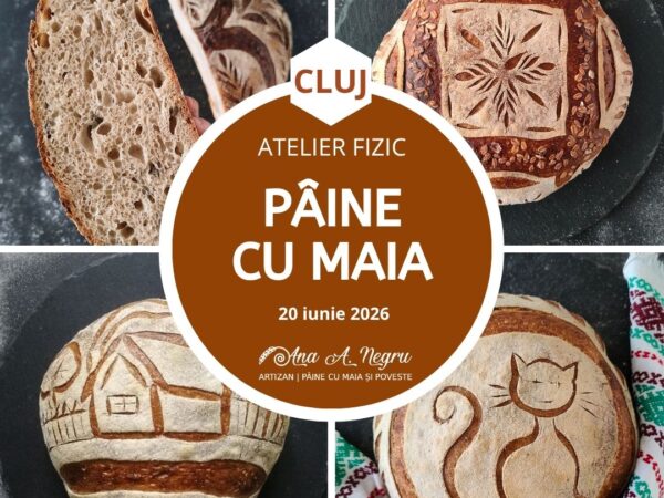 Cluj - Atelier de pâine artizanală cu maia