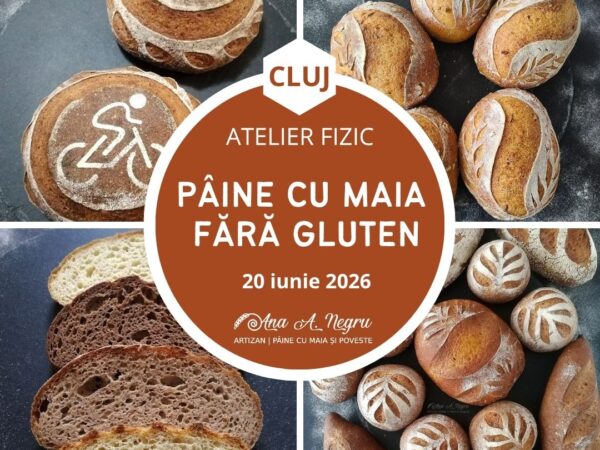 Cluj - Atelier de pâine cu maia fără gluten