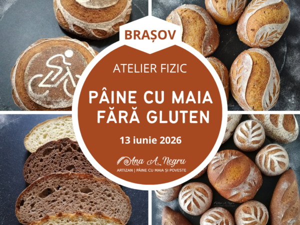 Brașov - Atelier de pâine cu maia fără gluten